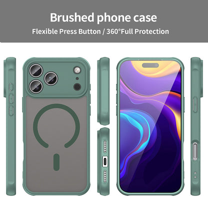 MagSafe Hülle für Apple iPhone 17 Pro Max, Techsuit, HaloFrost II, Grün