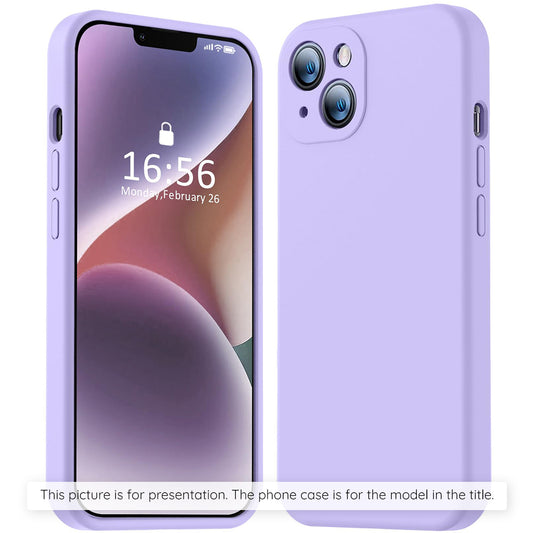 MagSafe Hülle für Apple iPhone 17 Pro Max, Techsuit, SoftFlex, Helles Lila