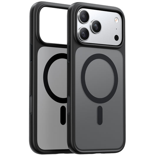 Coque MagSafe pour Apple iPhone 17 Pro Max, Torras, Guardian, Noire