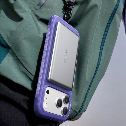 MagSafe-Hülle für Apple iPhone 17 Pro Max, Torras, Ostand O3 Air, Grau