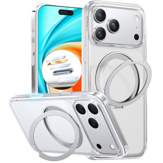 Coque MagSafe pour Apple iPhone 17 Pro Max, Torras, Ostand Pro, Transparente