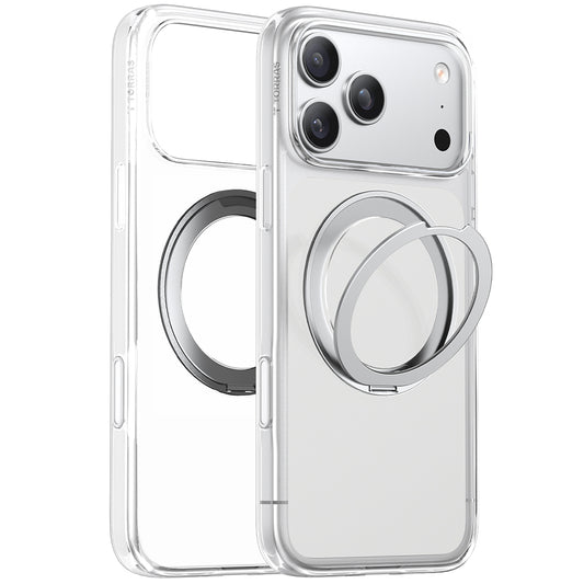 Coque MagSafe pour Apple iPhone 17 Pro Max, Torras, Ostand Pro, Transparente