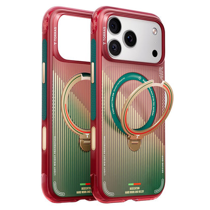 Coque MagSafe pour Apple iPhone 17 Pro Max, Torras, Ostand Q3 Air, Glory Slash