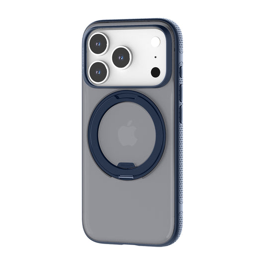Coque MagSafe pour Apple iPhone 17 Pro Max, Torras, Ostand R Fitness, Bleue