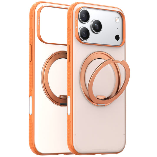 Housse MagSafe pour Apple iPhone 17 Pro Max, Torras, Ostand R Fitness, Orange