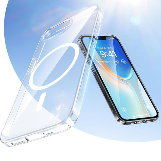 Coque MagSafe pour Apple iPhone 17 Pro Max, Torras, SlimFit, Transparente