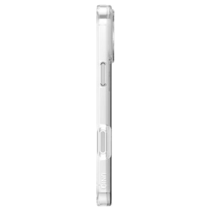 Coque MagSafe pour Apple iPhone 17 Pro Max, UNIQ, Clario MagClick, Transparente