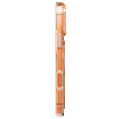 MagSafe Case for Apple iPhone 17 Pro Max, UNIQ, Heldro Air MagClick, Transparent Orange