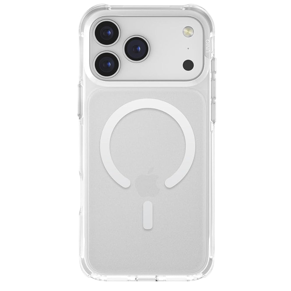 Coque MagSafe pour Apple iPhone 17 Pro Max, UNIQ, LifePro Xtreme MagClick, Transparente