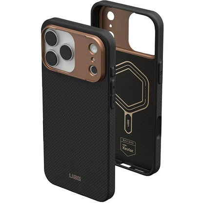 Coque MagSafe pour Apple iPhone 17 Pro Max, Urban Armor Gear, Fibr Armr, Noir Bronze