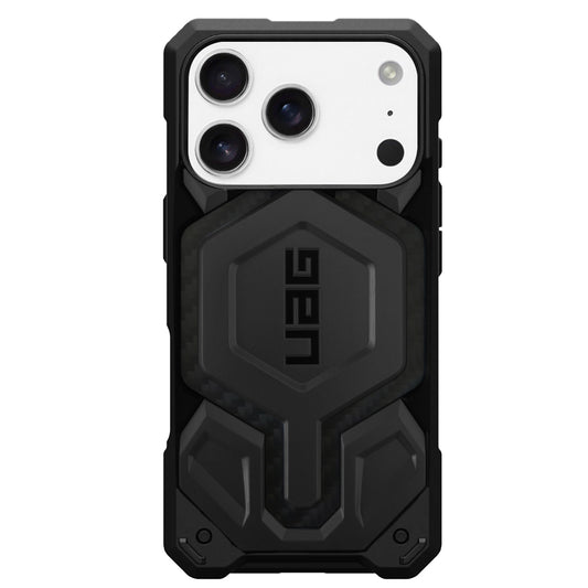 MagSafe Hülle für Apple iPhone 17 Pro Max, Urban Armor Gear, Monarch Pro Carbon, Schwarz