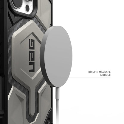 Coque MagSafe pour Apple iPhone 17 Pro Max, Urban Armor Gear, Monarch Pro Kevlar, Noire