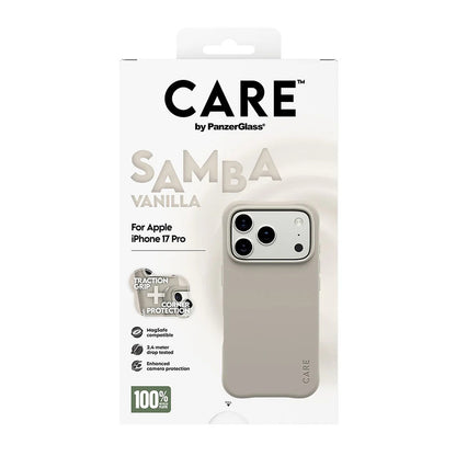 MagSafe Hülle für Apple iPhone 17 Pro, PanzerGlass, modisch, Beige