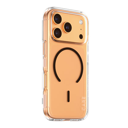 Coque MagSafe pour Apple iPhone 17 Pro, PanzerGlass, Care Urban Explorer, Transparent Noir