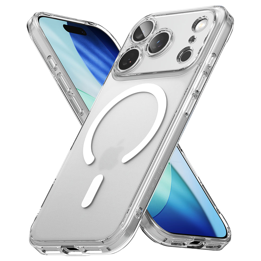 Coque MagSafe pour Apple iPhone 17 Pro, Ringke, Fusion, Transparent Mat