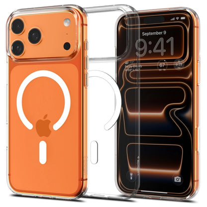 Coque MagSafe pour Apple iPhone 17 Pro, Spigen, Liquid Crystal, Blanche