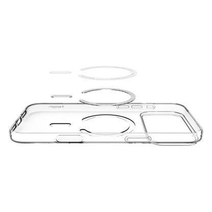 Coque MagSafe pour Apple iPhone 17 Pro, Spigen, Liquid Crystal, Blanche