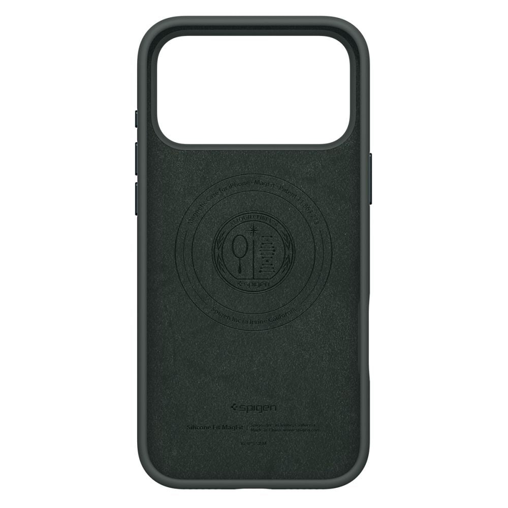 MagSafe Case for Apple iPhone 17 Pro, Spigen, Silicone Fit, Green