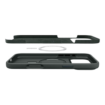 MagSafe Case for Apple iPhone 17 Pro, Spigen, Silicone Fit, Green
