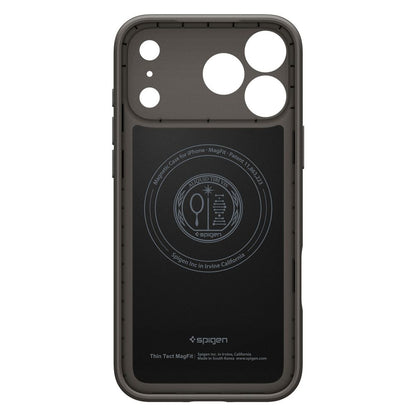 MagSafe Case for Apple iPhone 17 Pro, Spigen, Thin Fit, Gray