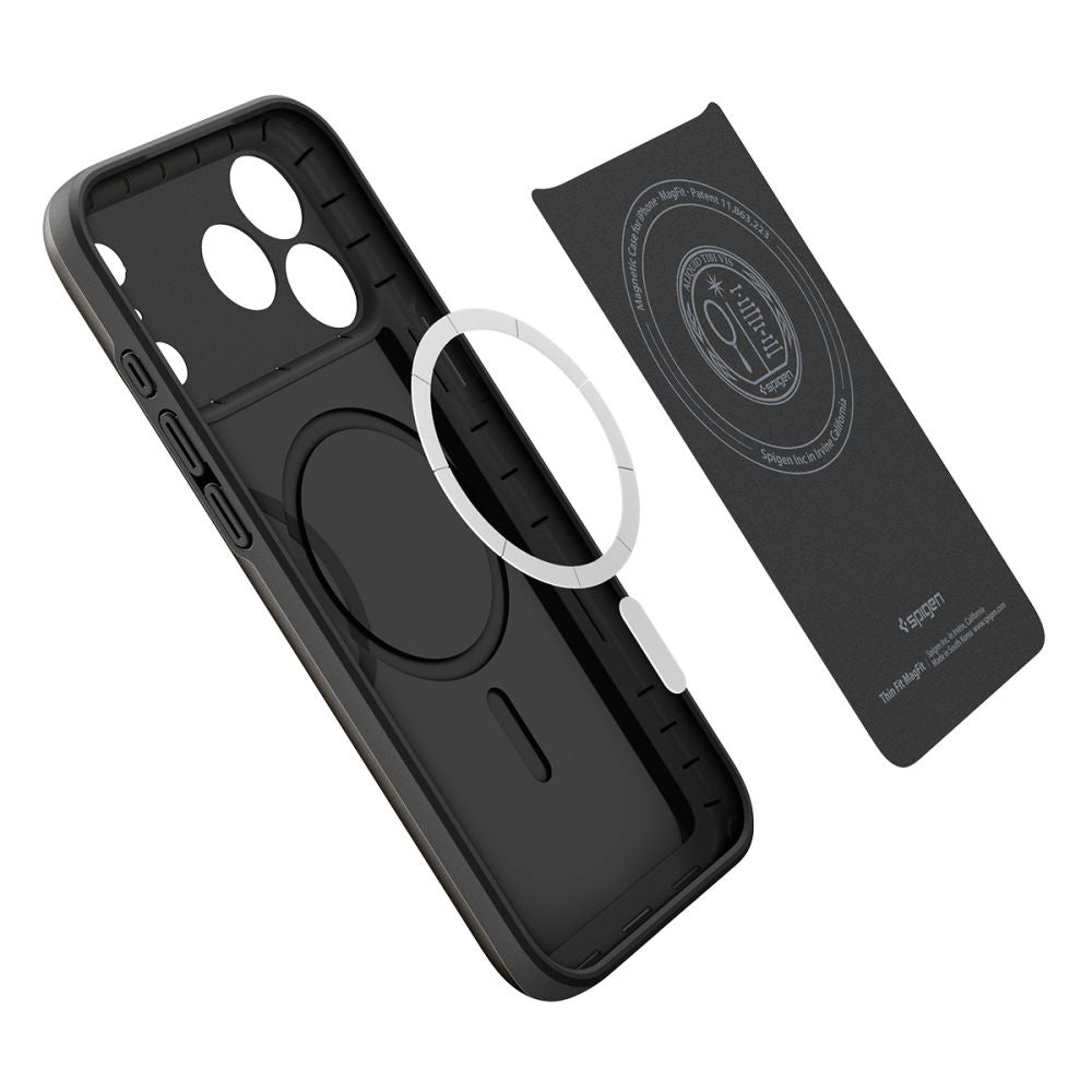 MagSafe Case for Apple iPhone 17 Pro, Spigen, Thin Fit, Black