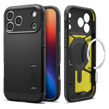 MagSafe Case for Apple iPhone 17 Pro, Spigen, Tough Armor T, Black