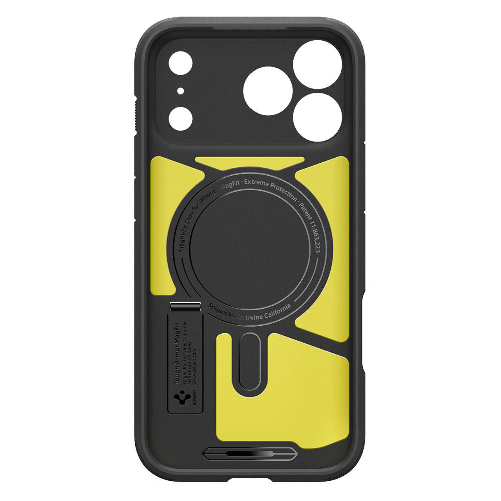 MagSafe Case for Apple iPhone 17 Pro, Spigen, Tough Armor T, Black