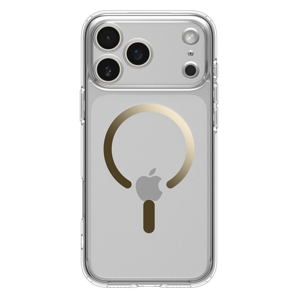 MagSafe Case for Apple iPhone 17 Pro, Spigen, Ultra Hybrid, Transparent Gold