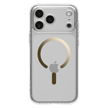 MagSafe Case for Apple iPhone 17 Pro, Spigen, Ultra Hybrid, Transparent Gold