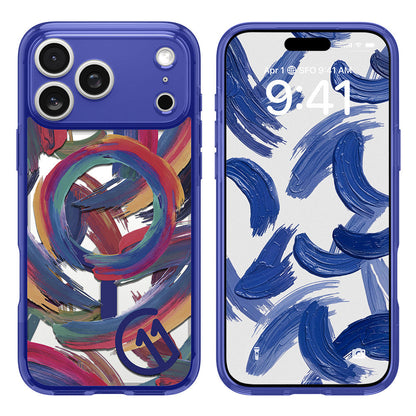 MagSafe Case for Apple iPhone 17 Pro, Spigen, Ultra Hybrid C11, Indigo ACS11392