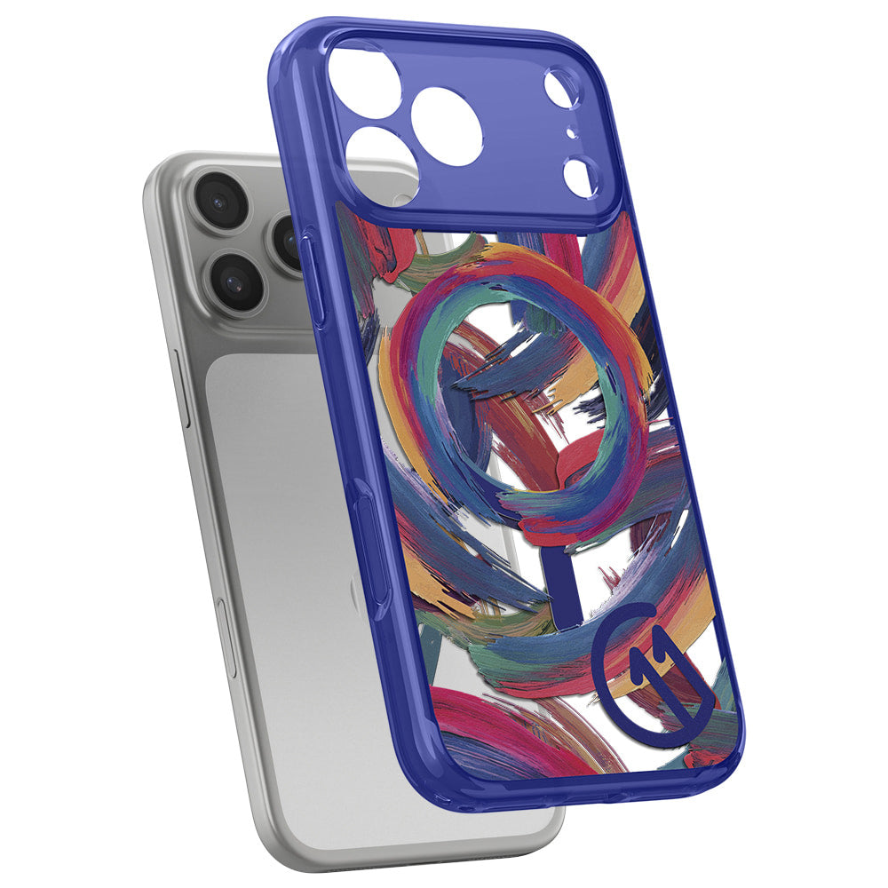 MagSafe Case for Apple iPhone 17 Pro, Spigen, Ultra Hybrid C11, Indigo ACS11392