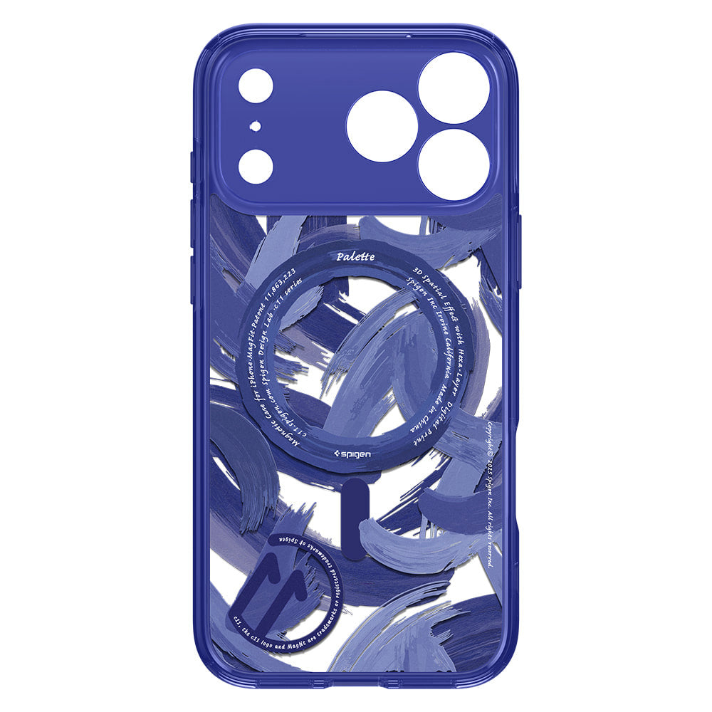 MagSafe Case for Apple iPhone 17 Pro, Spigen, Ultra Hybrid C11, Indigo ACS11392