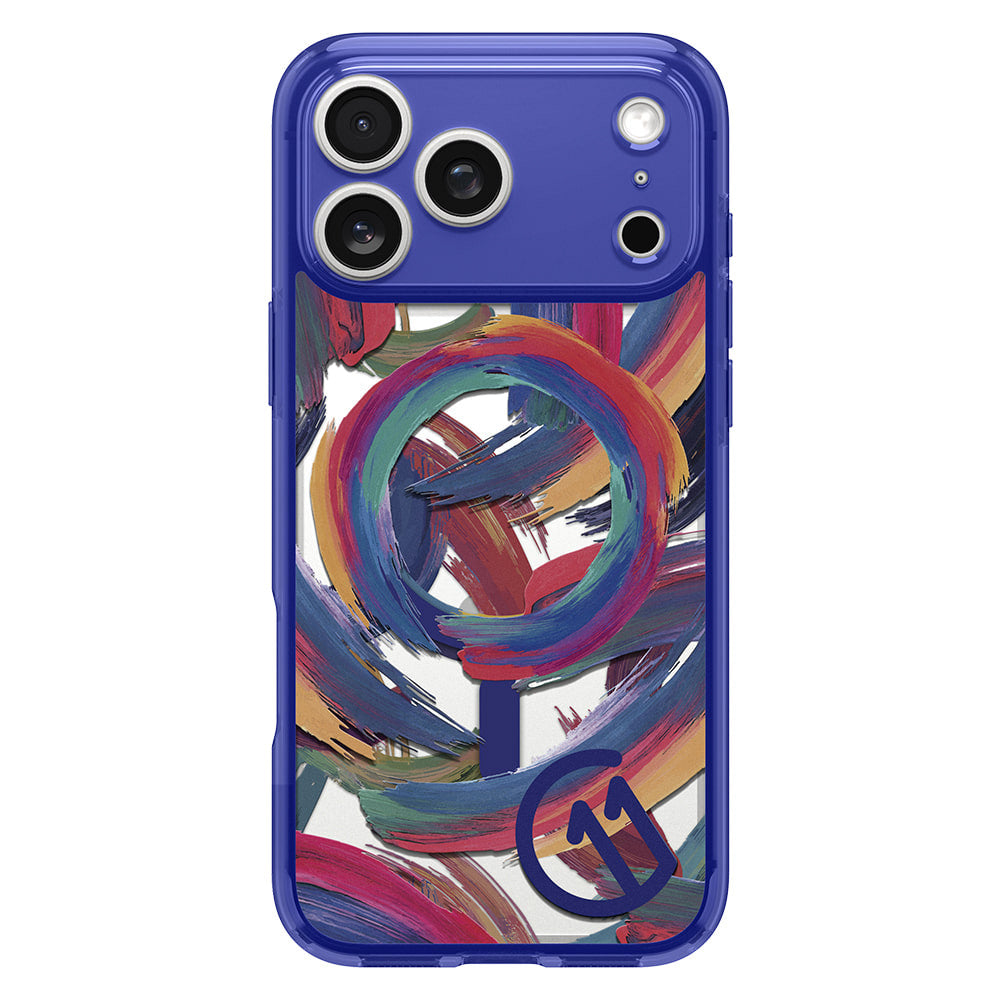 MagSafe Case for Apple iPhone 17 Pro, Spigen, Ultra Hybrid C11, Indigo ACS11392