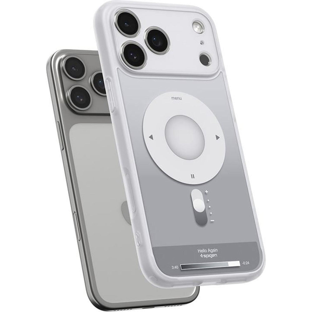 MagSafe Case for Apple iPhone 17 Pro, Spigen, Ultra Hybrid Classic, Silver
