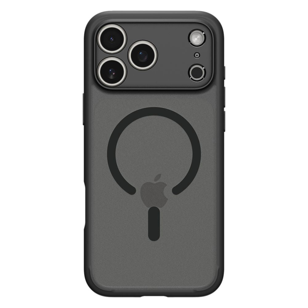 Coque MagSafe pour Apple iPhone 17 Pro, Spigen, Ultra Hybrid, Noir Satiné