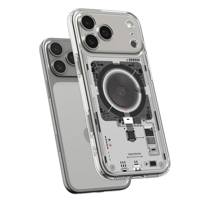 Coque MagSafe pour Apple iPhone 17 Pro, Spigen, Ultra Hybrid, Transparente