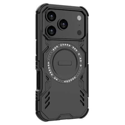 MagSafe Hülle für Apple iPhone 17 Pro, Techsuit, ArmorMag, Schwarz