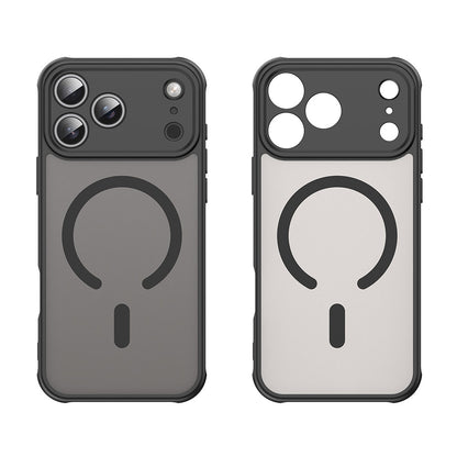 MagSafe Hülle für Apple iPhone 17 Pro, Techsuit, HaloFrost II, Schwarz