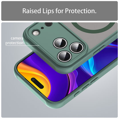 MagSafe Hülle für Apple iPhone 17 Pro, Techsuit, HaloFrost II, Grün