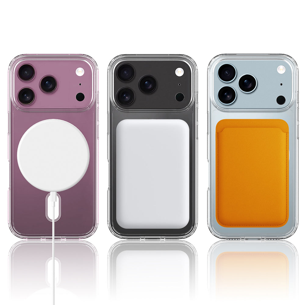MagSafe Hülle für Apple iPhone 17 Pro, Techsuit, Pro, Transparent
