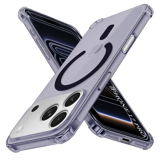 Coque MagSafe pour Apple iPhone 17 Pro, Techsuit, Antichoc, Noire