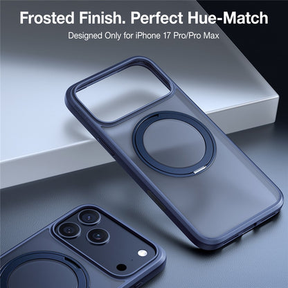 Coque MagSafe pour Apple iPhone 17 Pro, Torras, Ostand Pro, Bleue