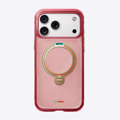Coque MagSafe pour Apple iPhone 17 Pro, Torras, Ostand Q3 Air, Wave of Passion