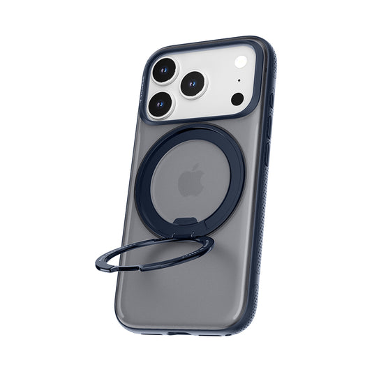 Coque MagSafe pour Apple iPhone 17 Pro, Torras, Ostand R Fitness, Bleue