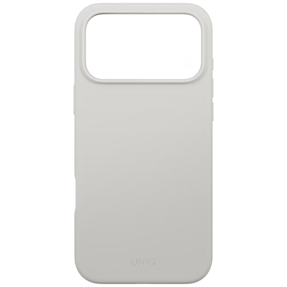MagSafe Hülle für Apple iPhone 17 Pro, UNIQ, Lino MagClick, Grau