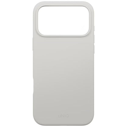 MagSafe Hülle für Apple iPhone 17 Pro, UNIQ, Lino MagClick, Grau