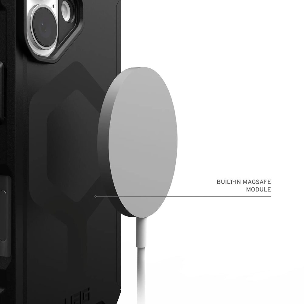 Coque MagSafe pour Apple iPhone 17 Pro, Urban Armor Gear, Essential Armor, Noire