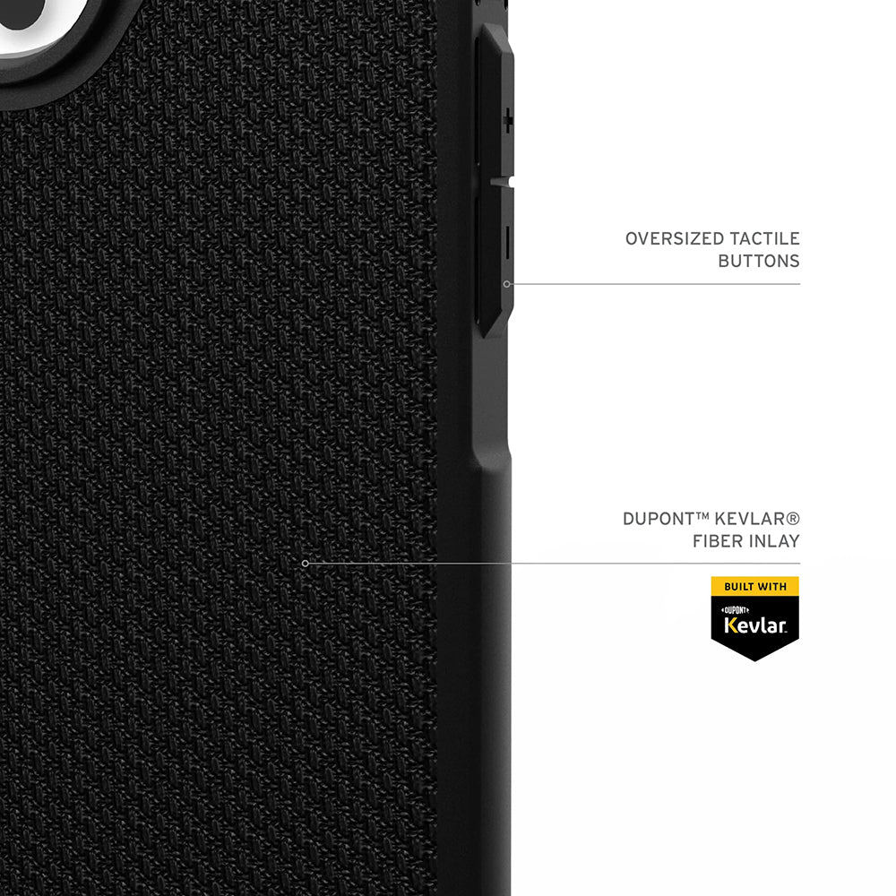 Coque MagSafe pour Apple iPhone 17 Pro, Urban Armor Gear, Metropolis LT Kevlar, Noire