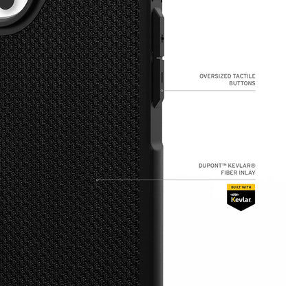 Coque MagSafe pour Apple iPhone 17 Pro, Urban Armor Gear, Metropolis LT Kevlar, Noire
