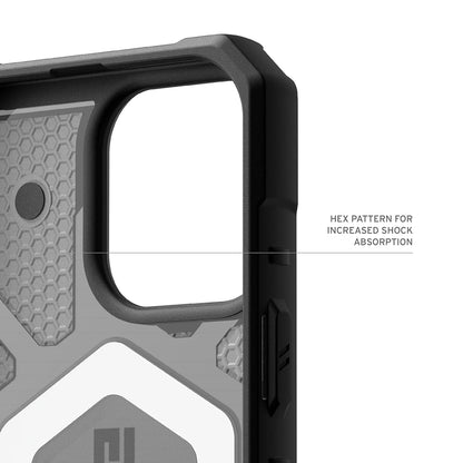 Coque MagSafe pour Apple iPhone 17 Pro, Urban Armor Gear, Pathfinder Clear, Gris